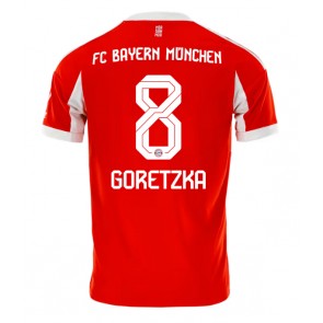 Lacne Muži Futbalové dres Bayern Munich Leon Goretzka #8 2025-26 Krátky Rukáv - Domáci